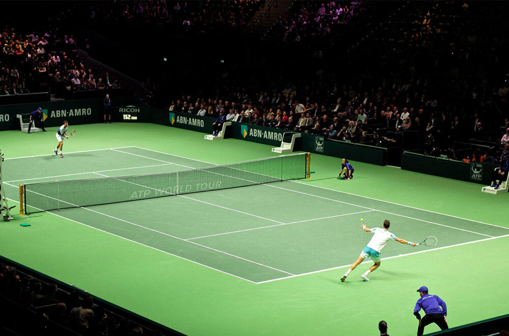 Tennis Court Established In Montania