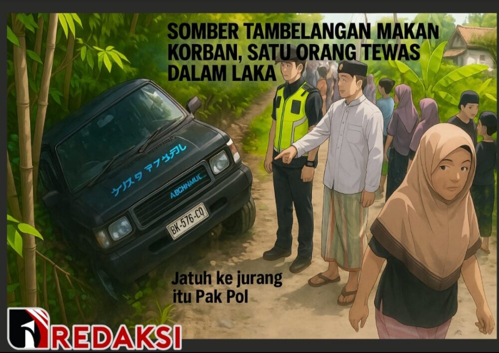 Mobil Pick Up Tergelincir di Tanjakan Somber Tambelangan, Satu Penumpang Meninggal Dunia