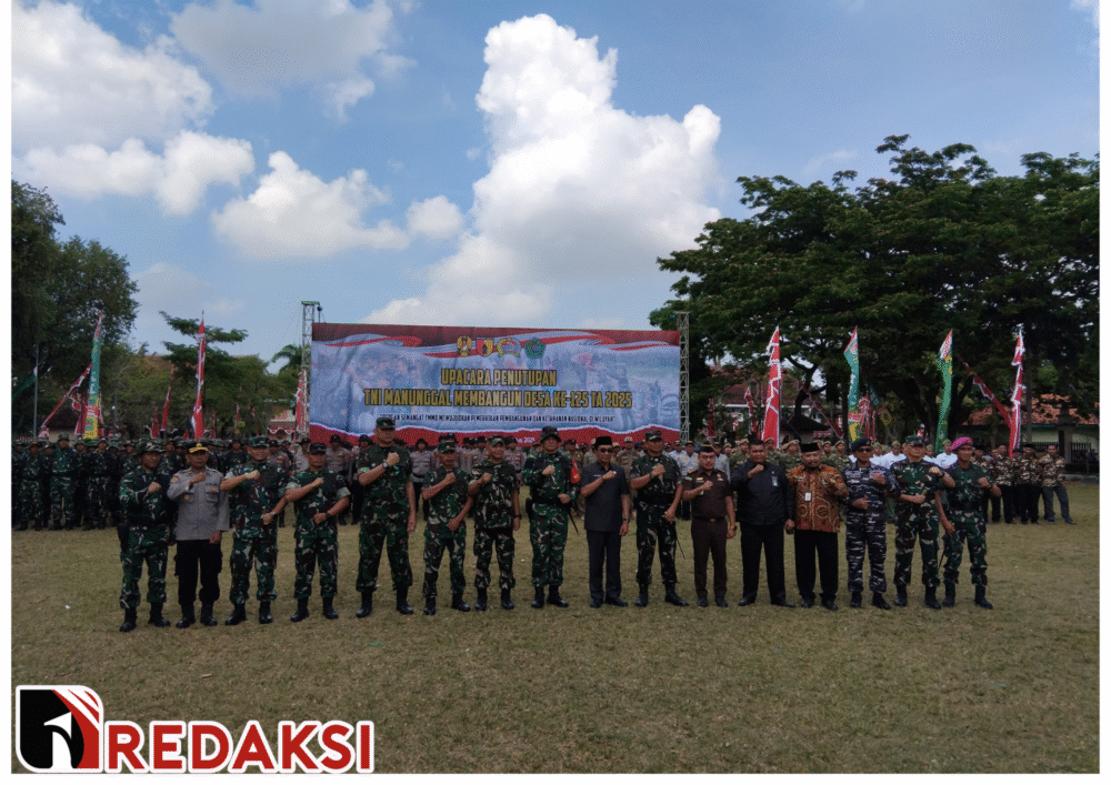 Dandim Pamekasan Tutup Kegiatan TMMD dengan Khidmat di Pendopo Ronggosukowati